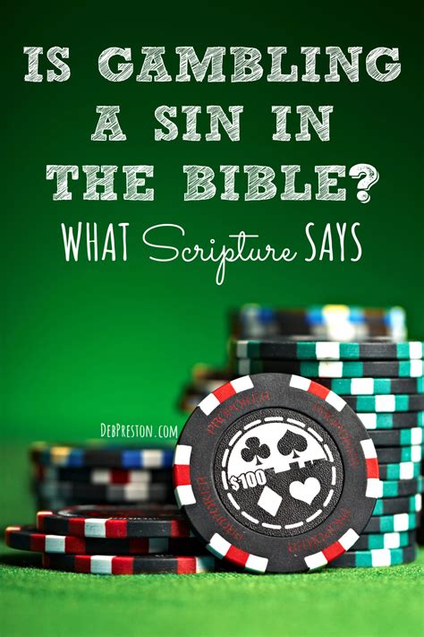 is gambling a sin